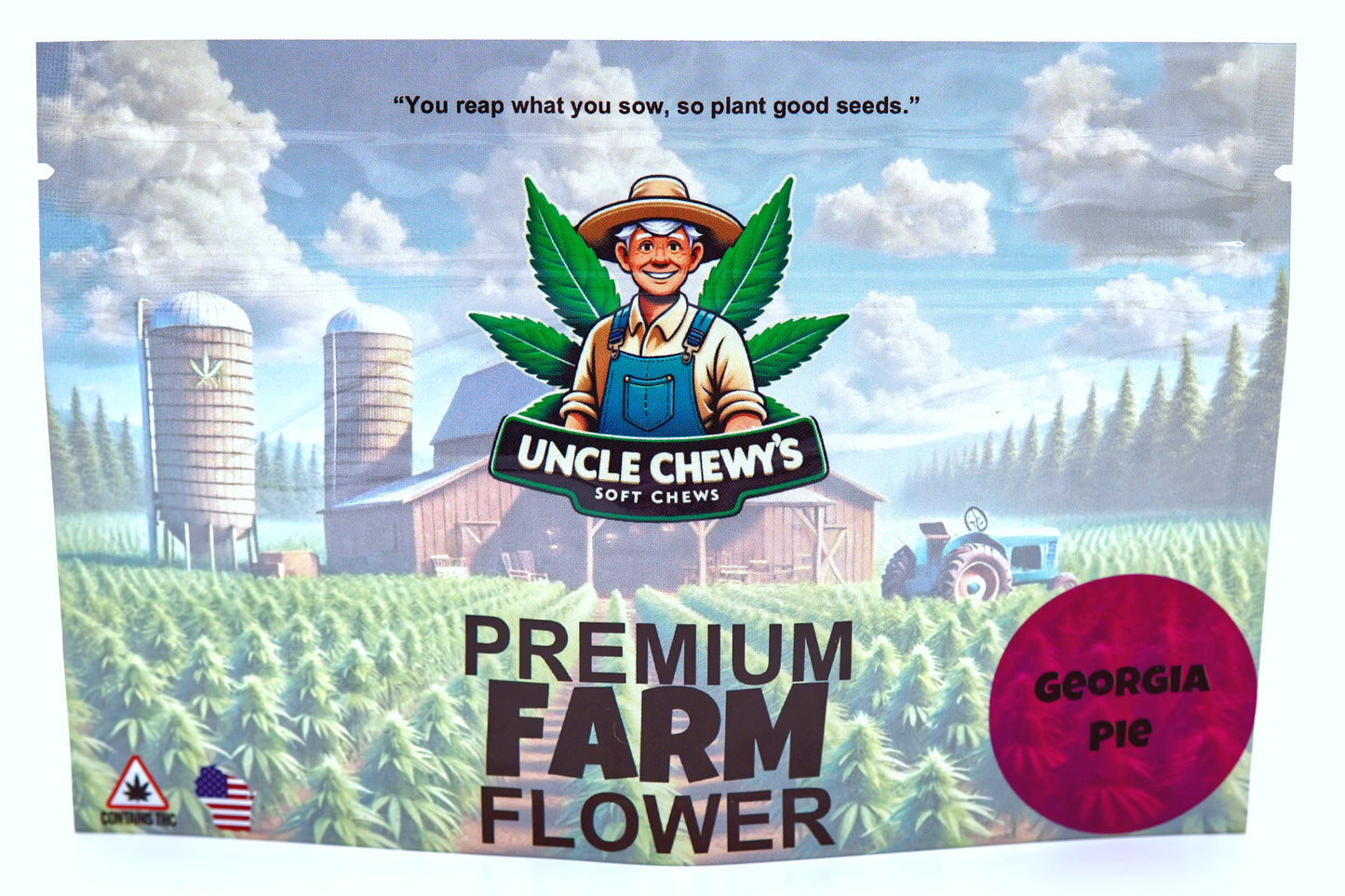 Georgia Pie Premium Organic AAA+ THCA Flower 14 grams Indica