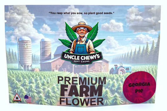 Georgia Pie Premium Organic AAA+ THCA Flower 14 grams Indica