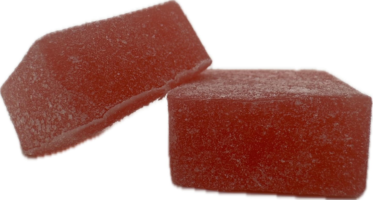 Assorted Flavors Soft Chews 50/5mg D9 & THCP 6 Pack