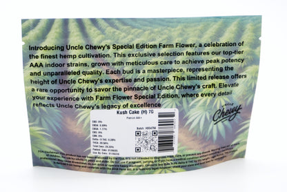 Kush Cake Premium Organic AAA+ THCA Flower 7 grams Hybrid