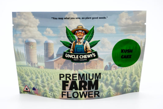 Kush Cake Premium Organic AAA+ THCA Flower 7 grams Hybrid