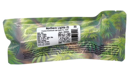Northern Lights (I) Two Pack THCa Pre-Rolls
