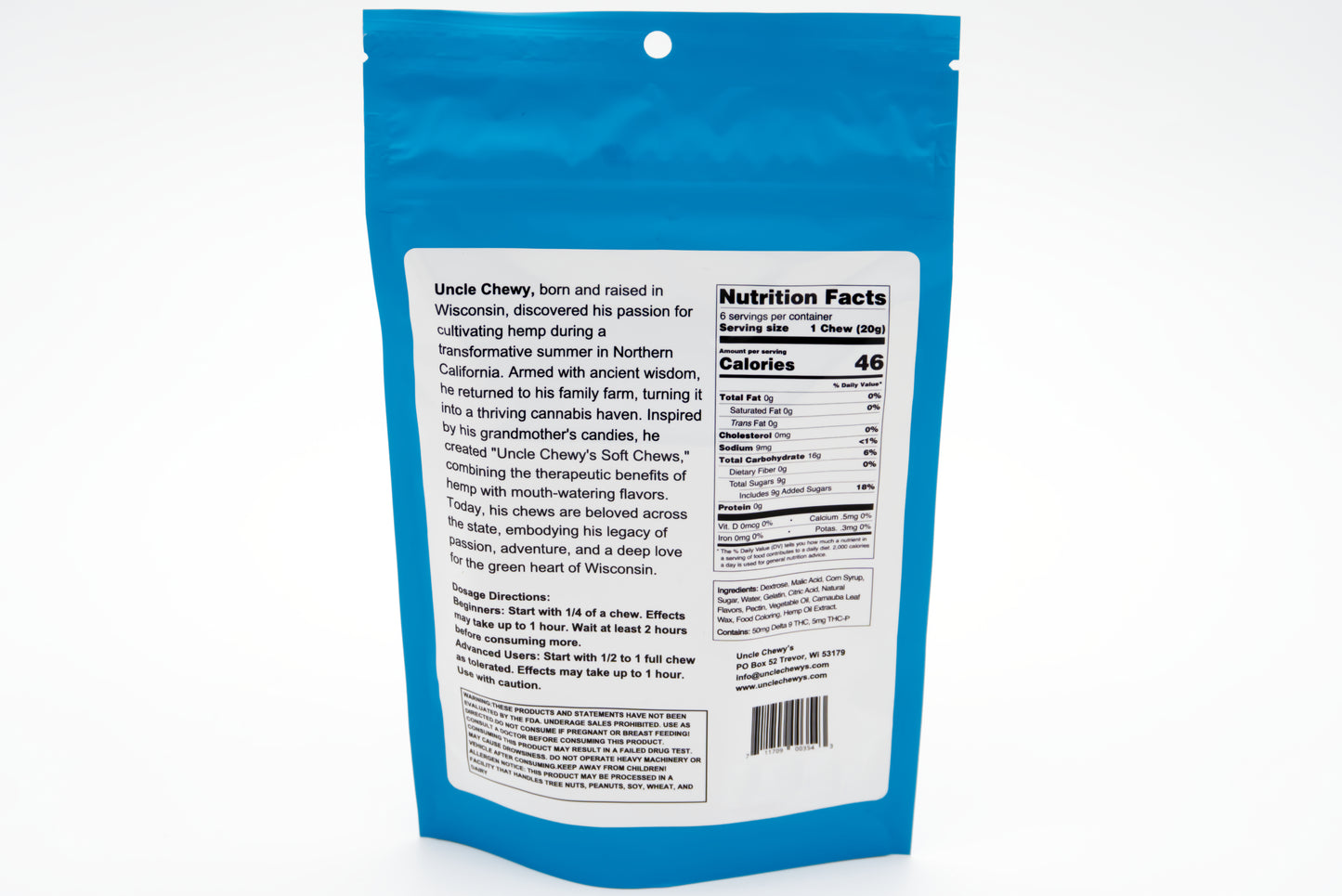 Pom Berry Soft Chews 50/5mg D9 & THCP 6 Pack