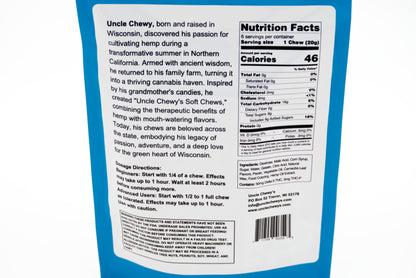 Pom Berry Soft Chews 50/5mg D9 & THCP 6 Pack